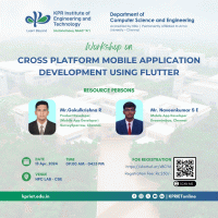 APP Development using Flutter 2024 Workshop Poster